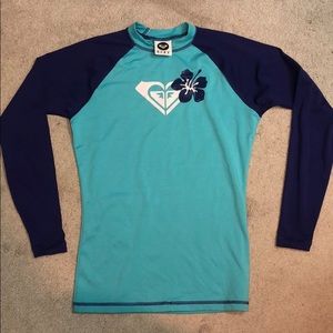 💙roxy swim rash guard